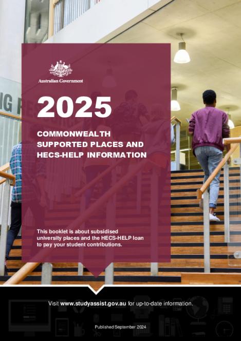 2025 Commonwealth supported places and HECS-HELP information booklet